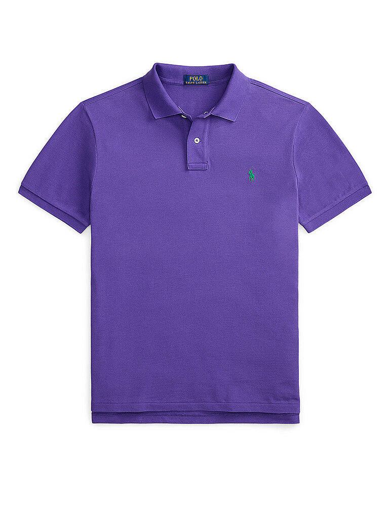 Polo Custom Slim Fit lila S