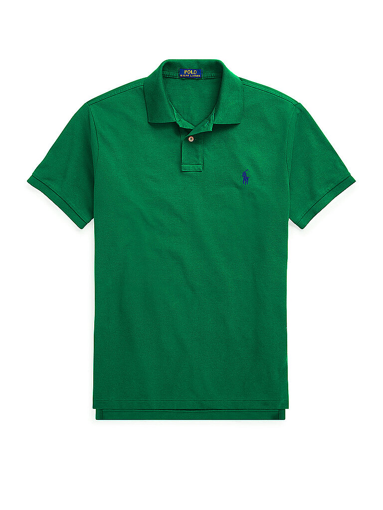 Poloshirt Slim Fit verde oscuro M