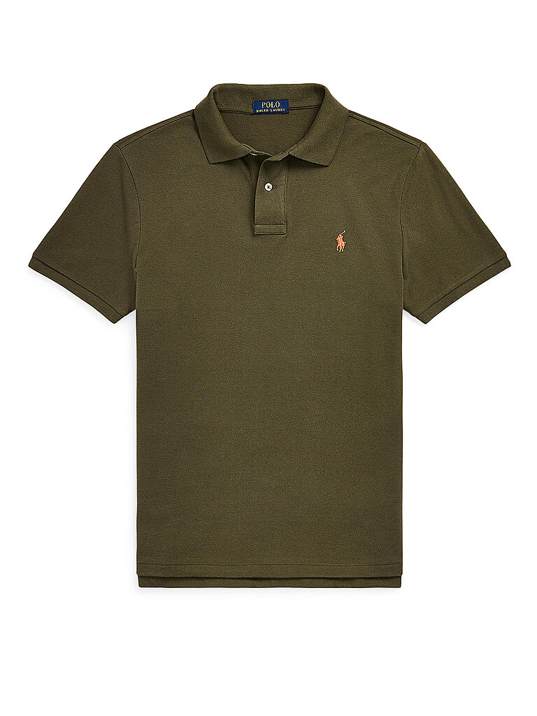 Polo Slim Fit oliva S