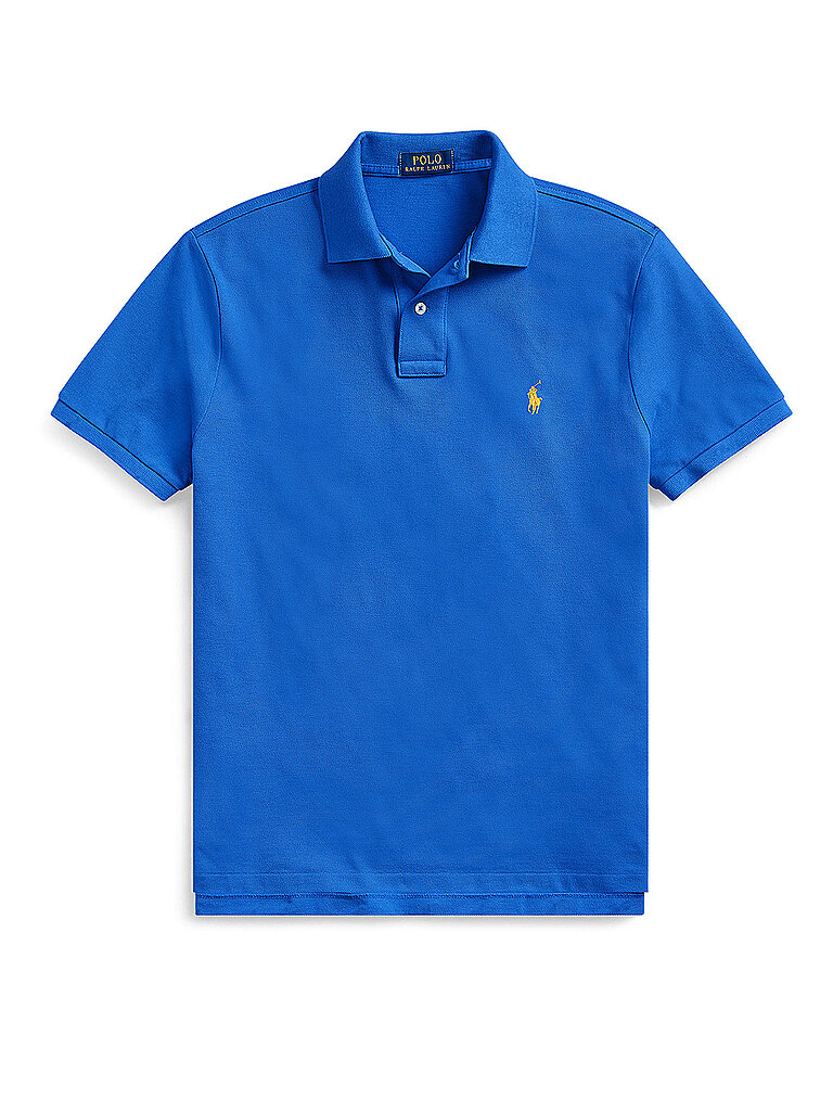 Polo Slim Fit azul XL
