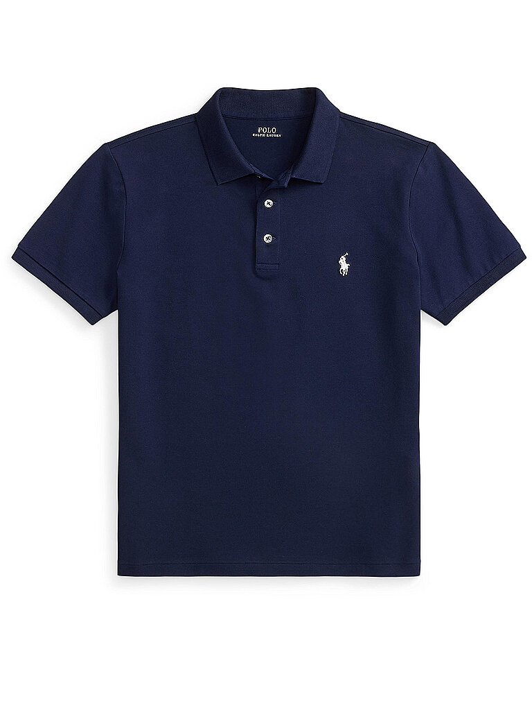Polo Custom Slim Fit azul oscuro XXL