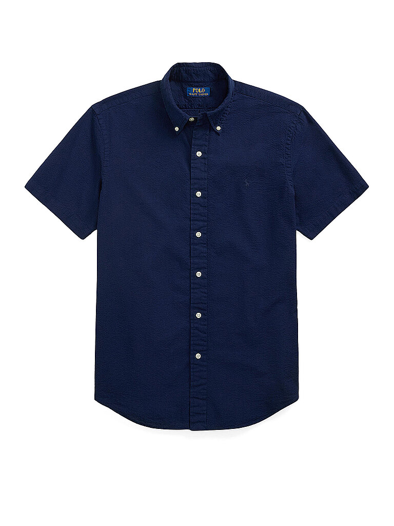 Camisa Custom Fit azul oscuro XXL