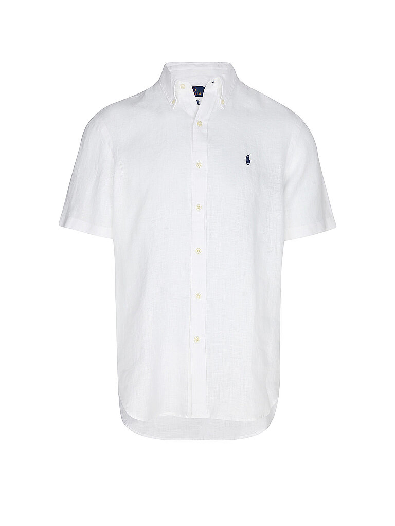 Camisa de lino blanco XXL