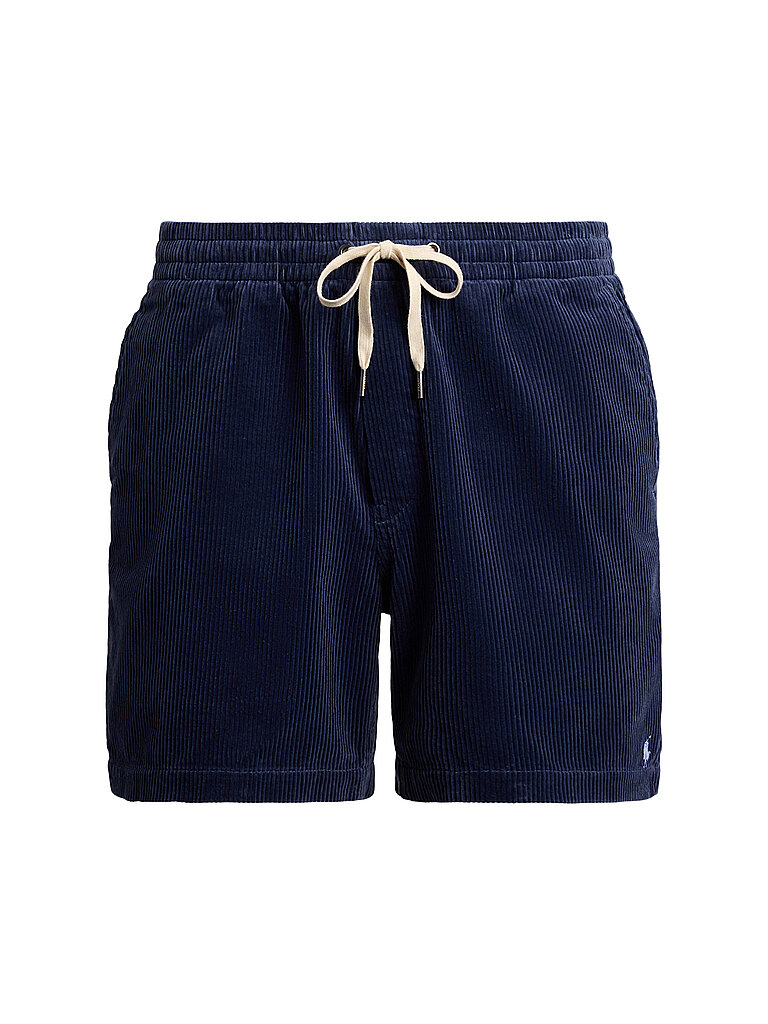 Pantalones cortos de pana azul oscuro XL