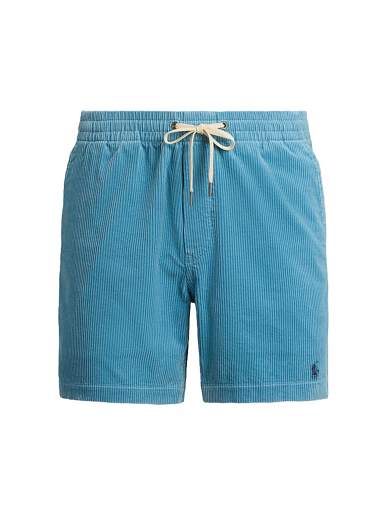 Pantalones cortos de pana azul XL