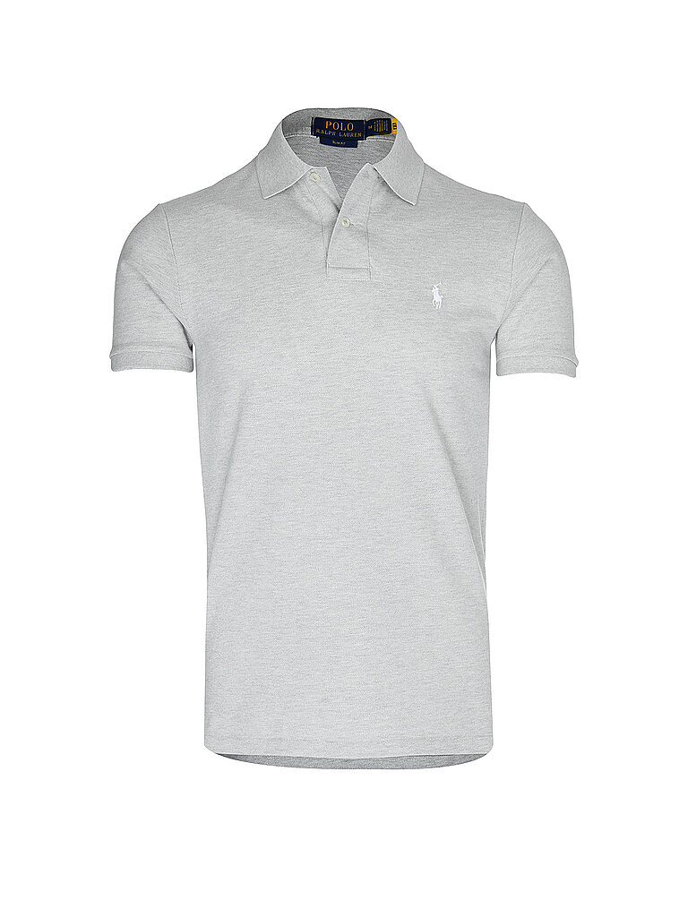 Polo Ralph Lauren Poloshirt Slim Fit gris