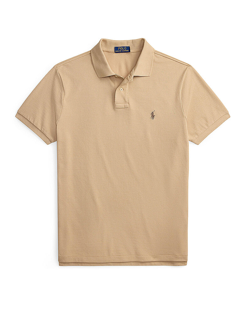 Poloshirt Custom Slim Fit beige S