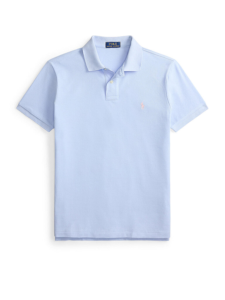 Poloshirt Custom Slim Fit azul claro S