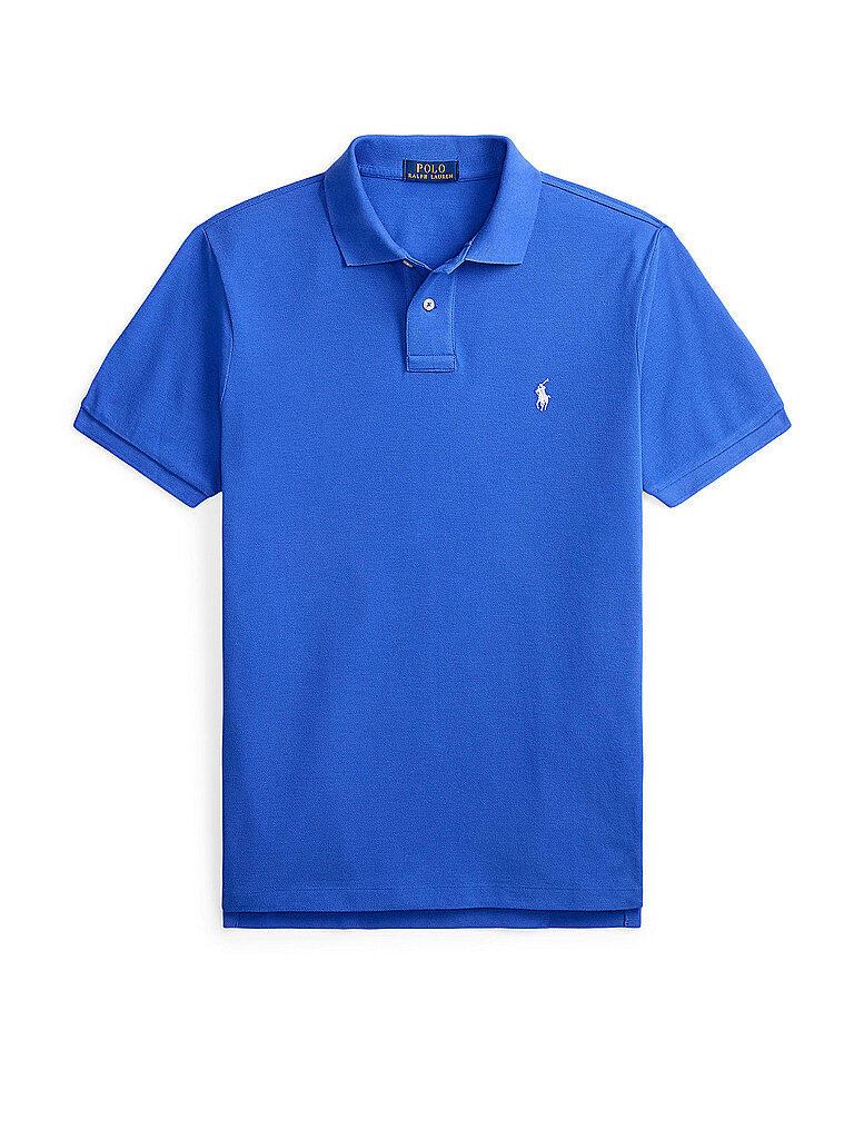 Polo Custom Slim Fit azul XXL