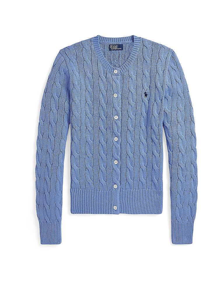 Cárdigan Slim Fit azul claro XS