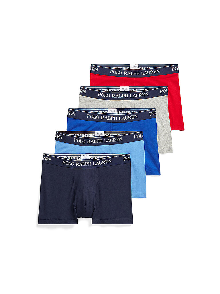 Polo Ralph Lauren Pantalones Paq. de 5 rojo/gris/royal/azul/marino azul