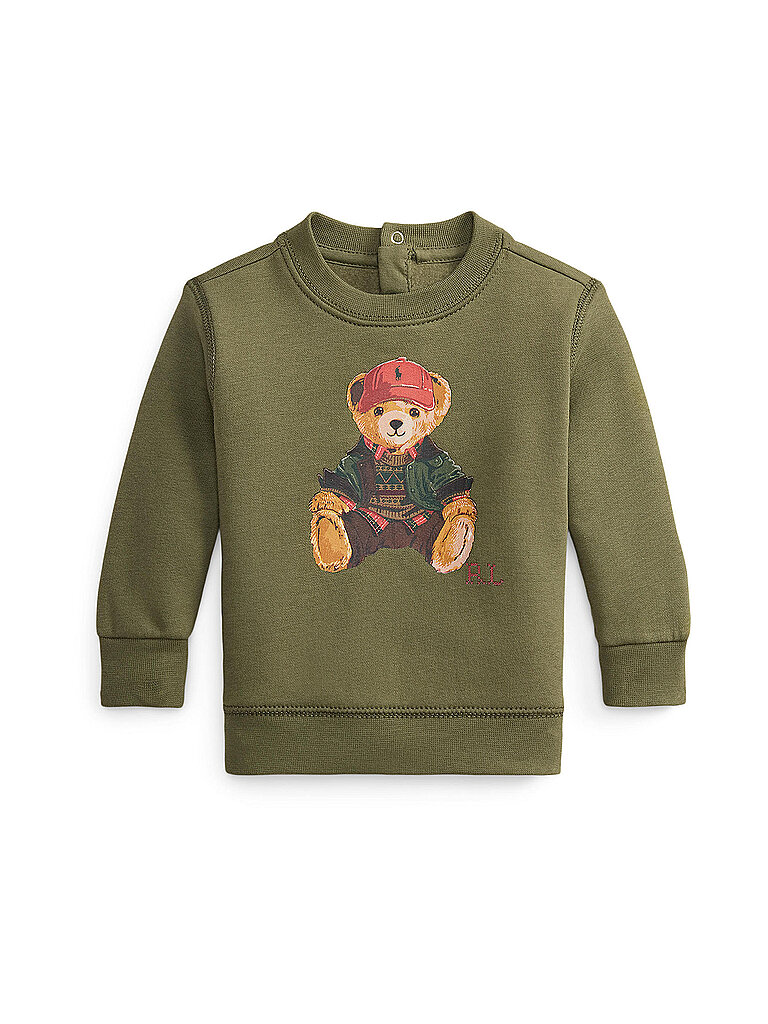 Polo Ralph Lauren Suéter para bebé niño oliva