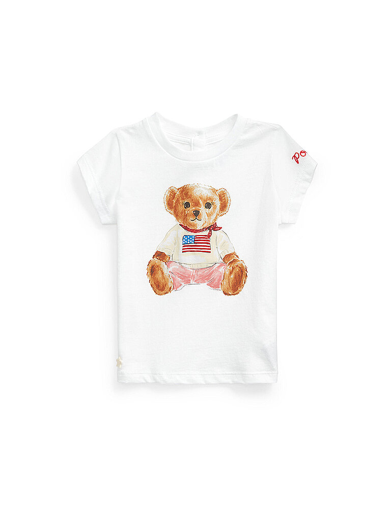 Polo Ralph Lauren Camiseta de bebé blanco