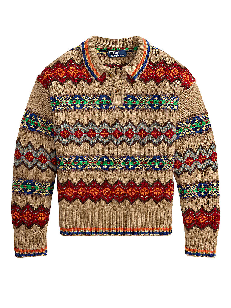 Polo Ralph Lauren Jersey marrón claro