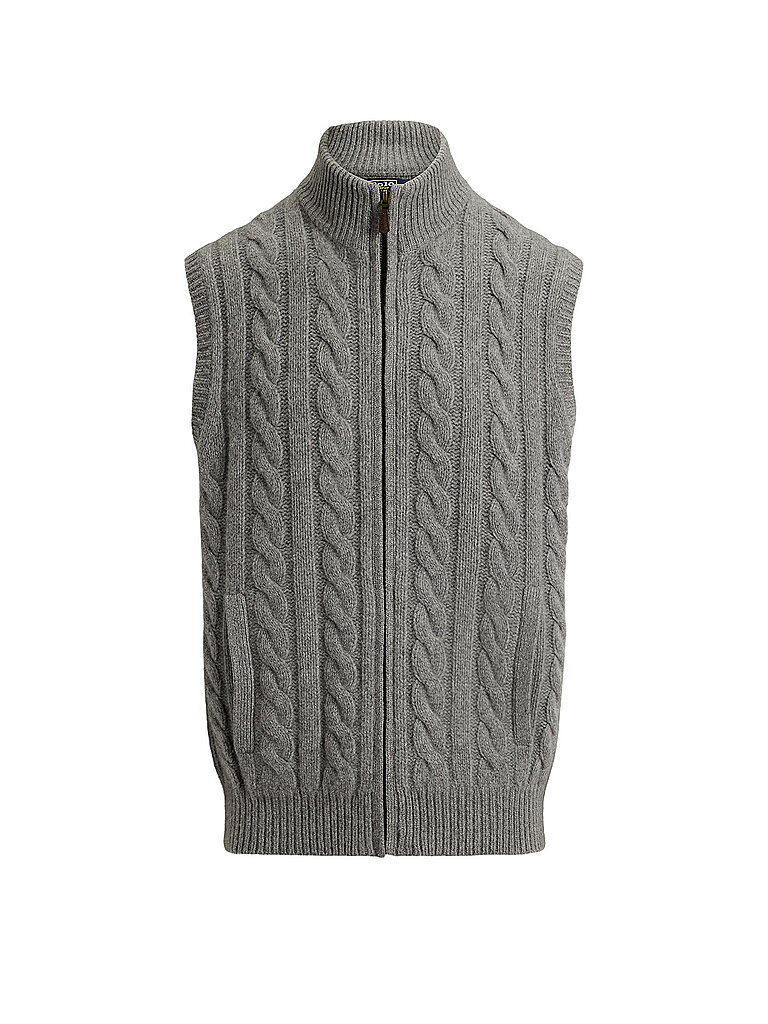 Polo Ralph Lauren Cárdigan gris claro