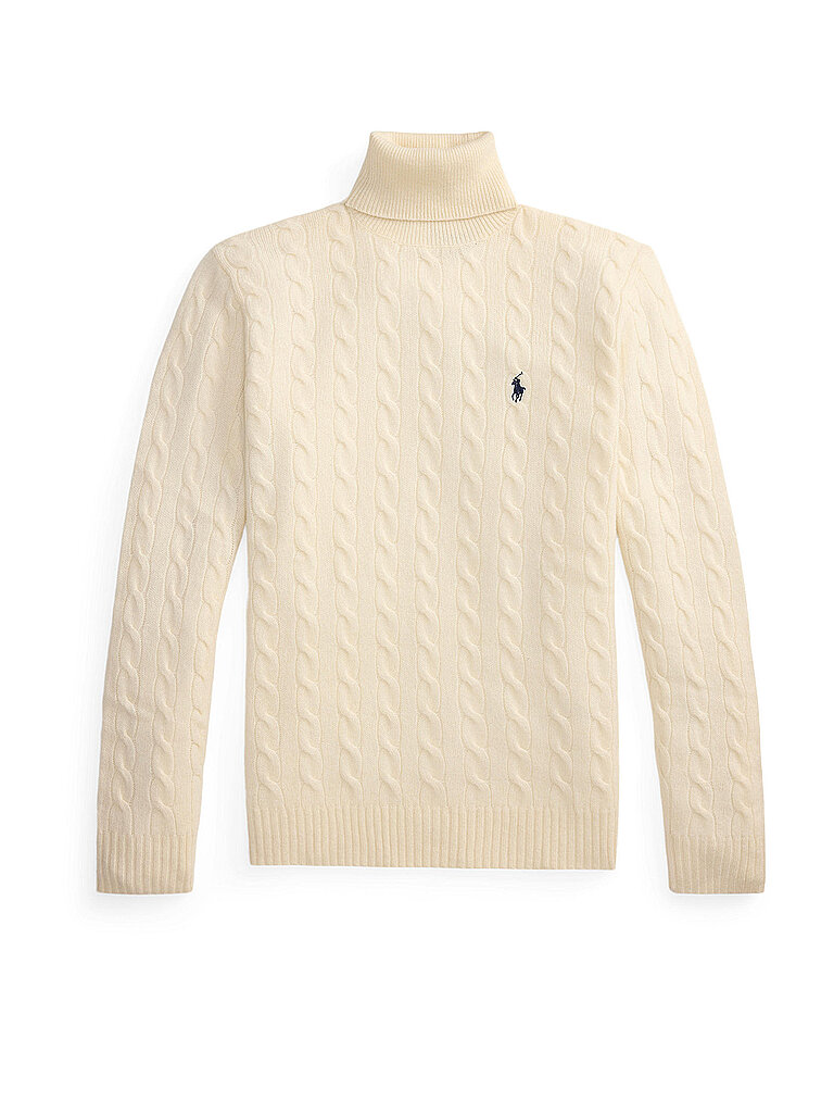 Polo Ralph Lauren Jersey de cuello alto crema