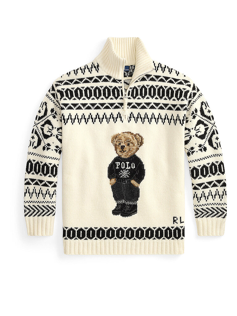 Polo Ralph Lauren Troyer Pullover crema