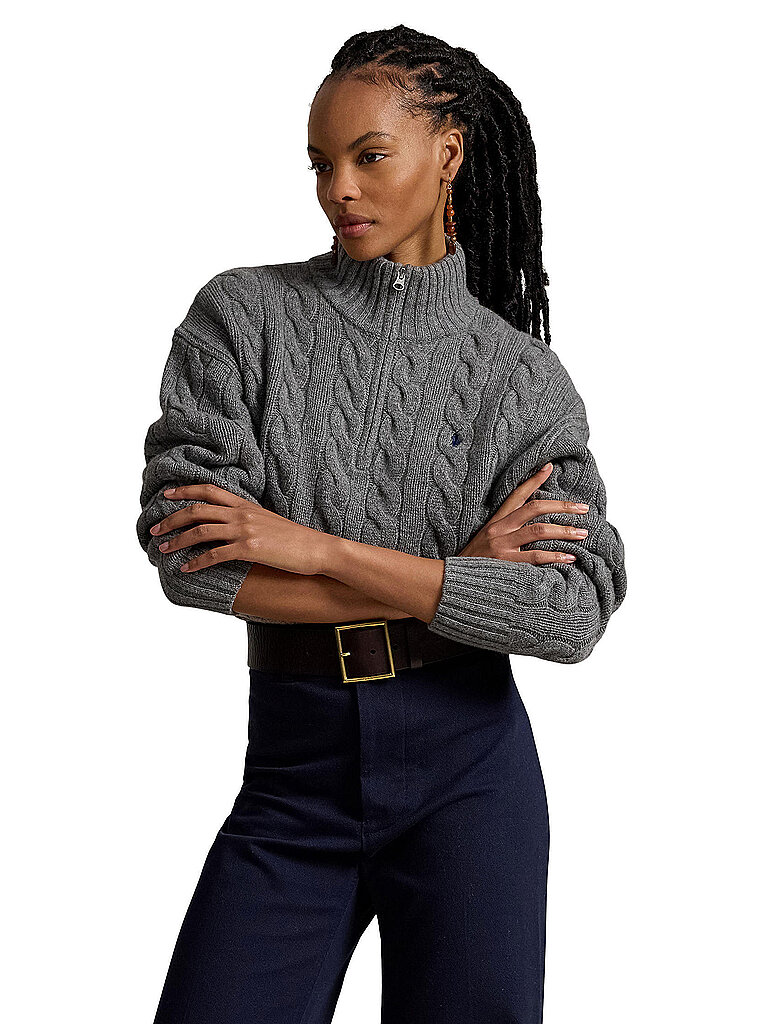 Troyer Pullover gris XL