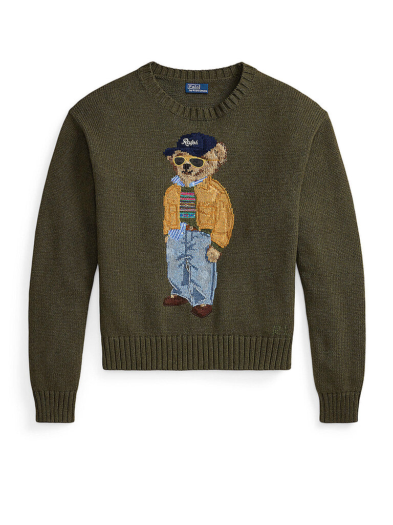 Ralph Lauren Jersey oliva XS
