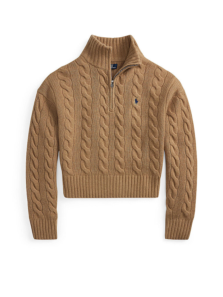 Troyer Pullover camel M