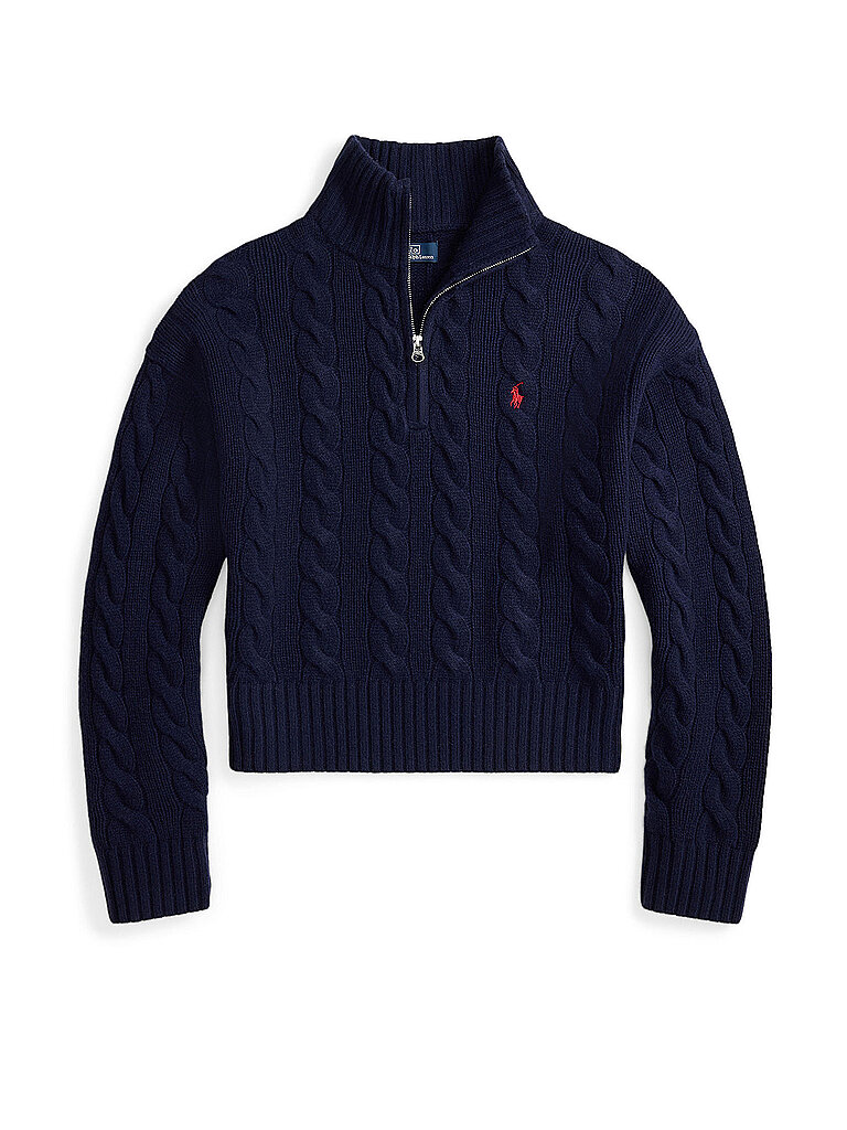 Troyer Pullover azul oscuro S