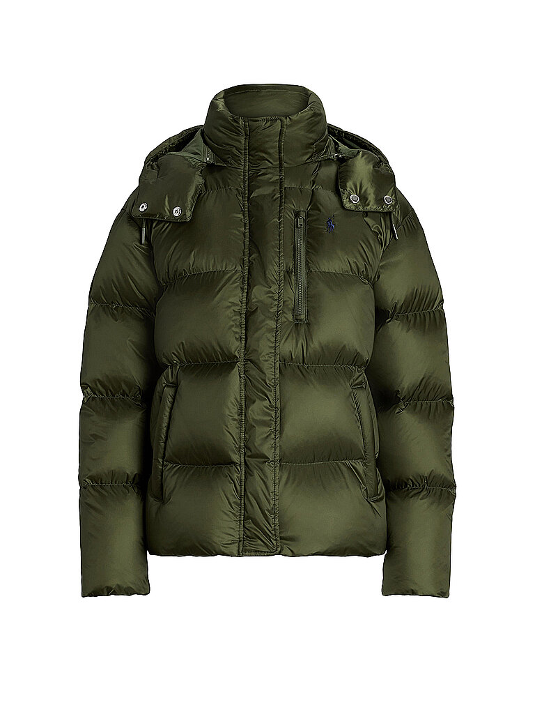 Chaqueta de plumas oliva M