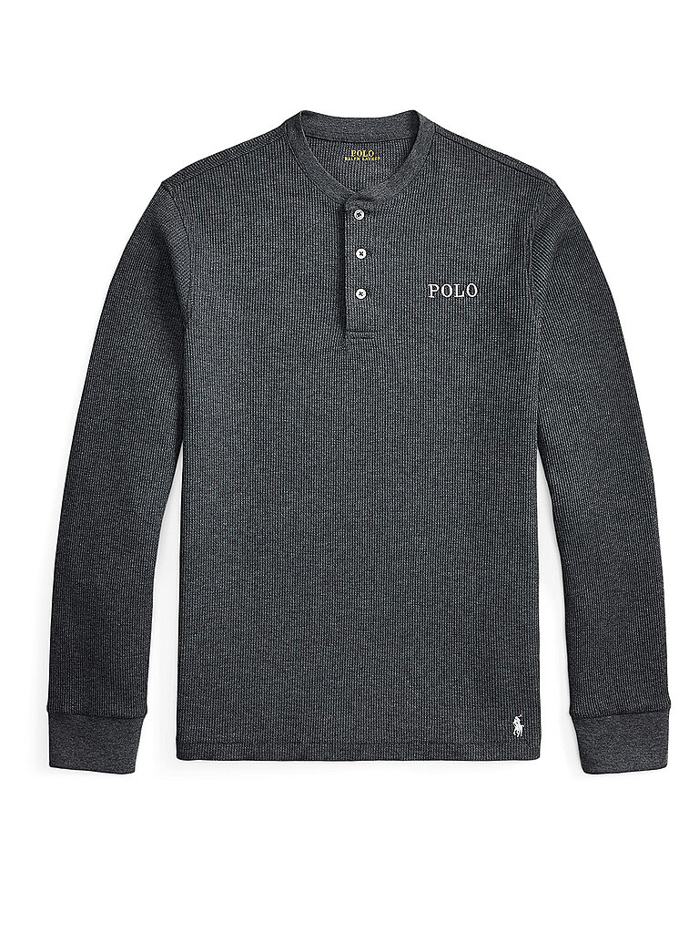 Polo Ralph Lauren Camisa de pijama gris claro