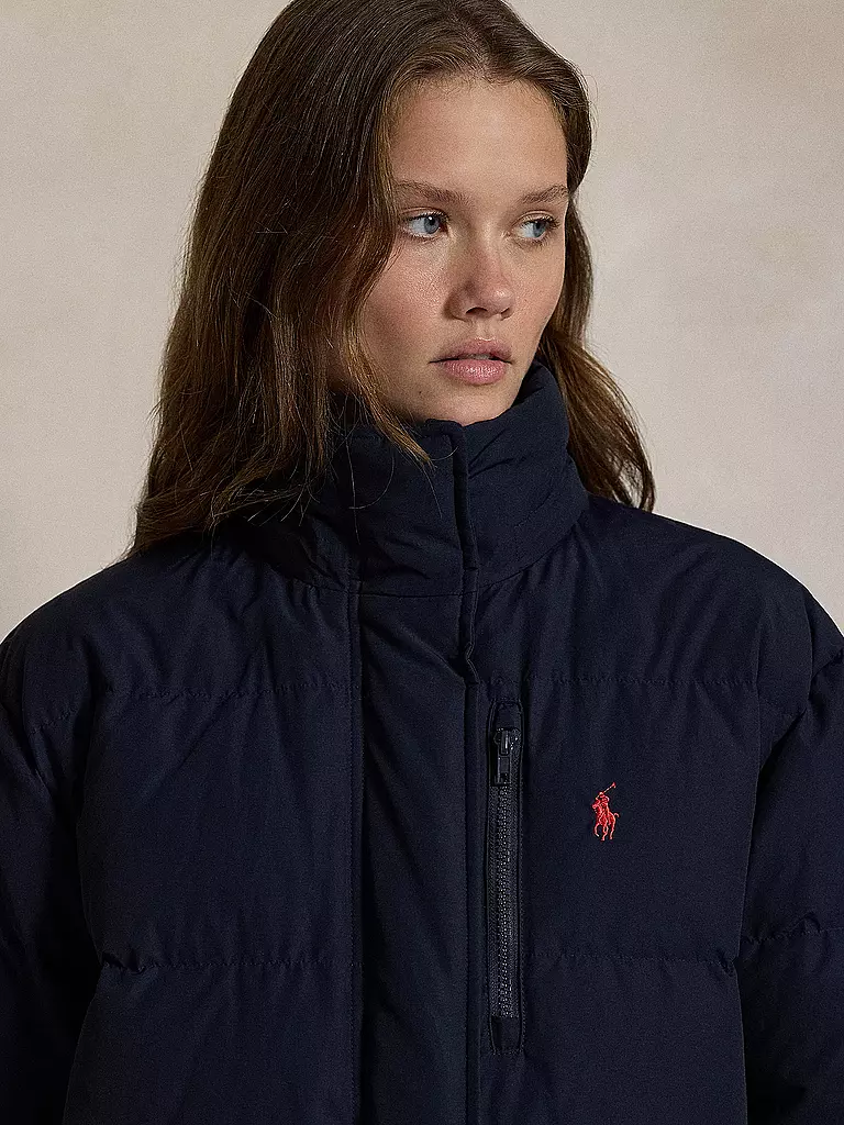 POLO RALPH LAUREN | Abrigo acolchado de plumón | Azul oscuro