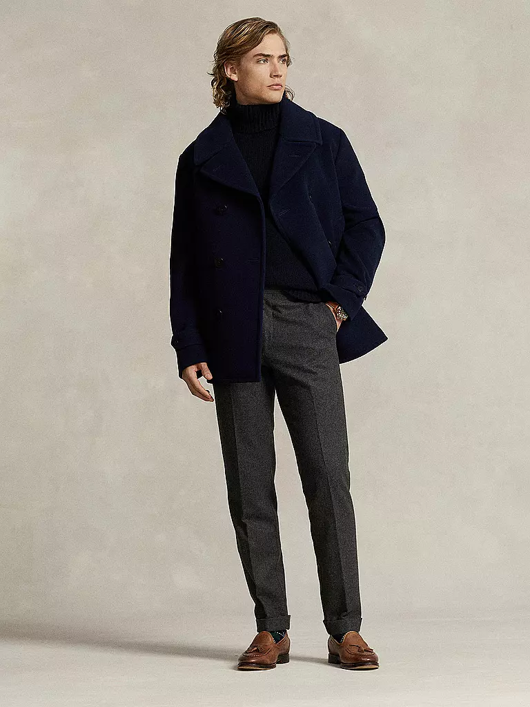 POLO RALPH LAUREN | Abrigo de lana | Azul oscuro