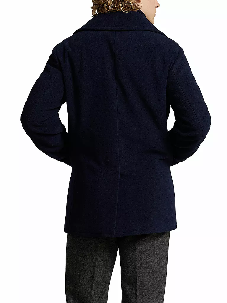 POLO RALPH LAUREN | Abrigo de lana | Azul oscuro