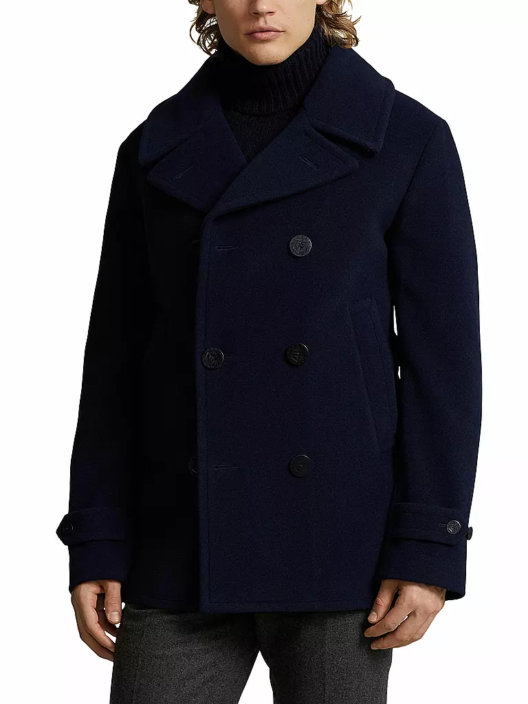 POLO RALPH LAUREN | Abrigo de lana | Azul oscuro