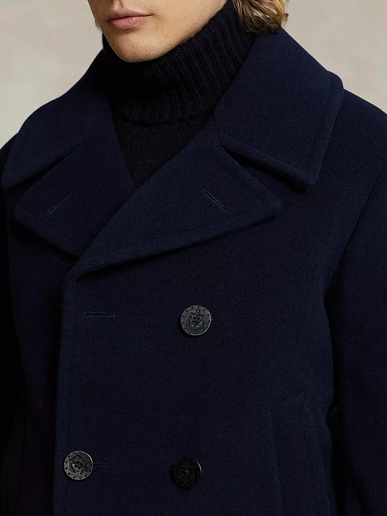 POLO RALPH LAUREN | Abrigo de lana | Azul oscuro