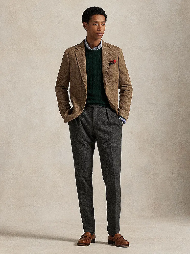 POLO RALPH LAUREN | Americana | Marrón claro