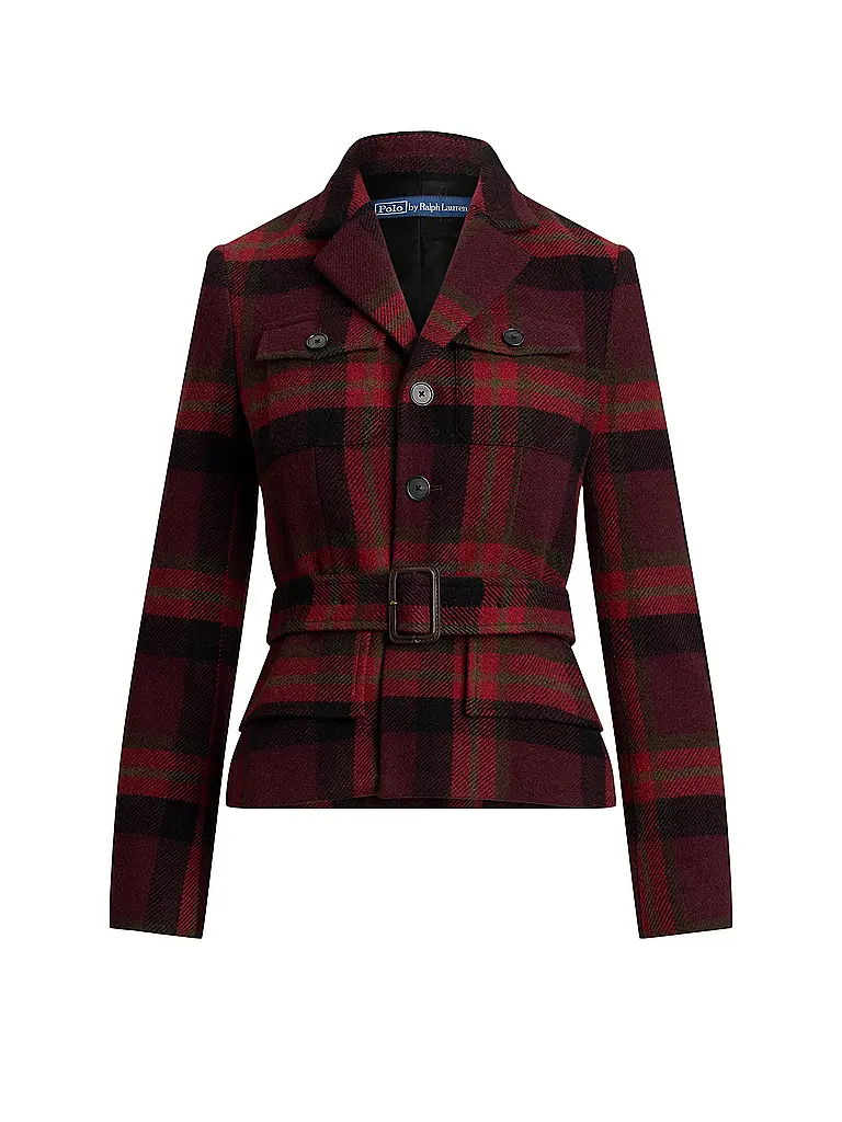 POLO RALPH LAUREN | Blazer | Rojo oscuro