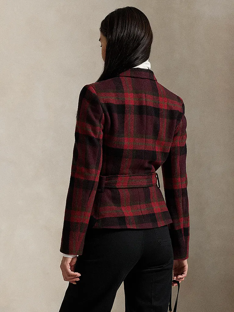 POLO RALPH LAUREN | Blazer | Rojo oscuro