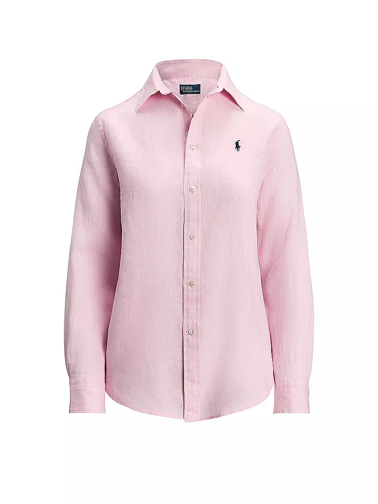 POLO RALPH LAUREN | Blusa de lino | Rosa