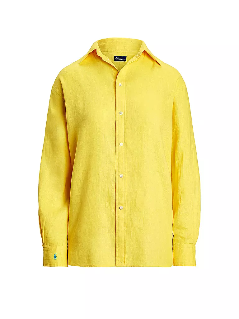 POLO RALPH LAUREN | Blusa de lino | Amarillo