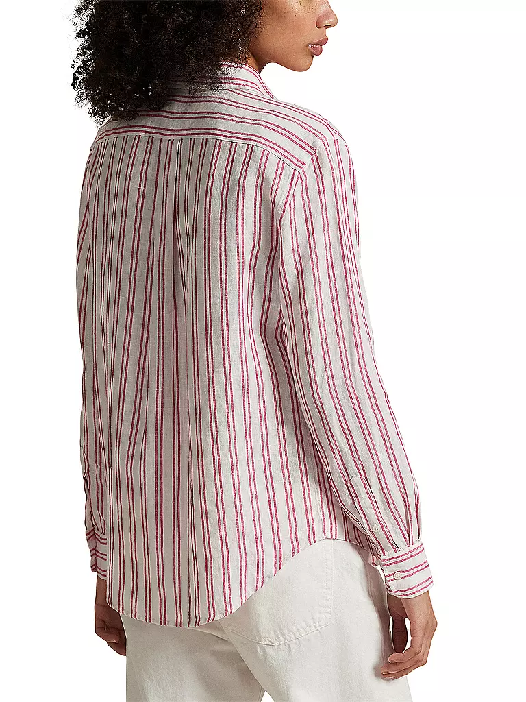 POLO RALPH LAUREN | Blusa de lino | Rojo