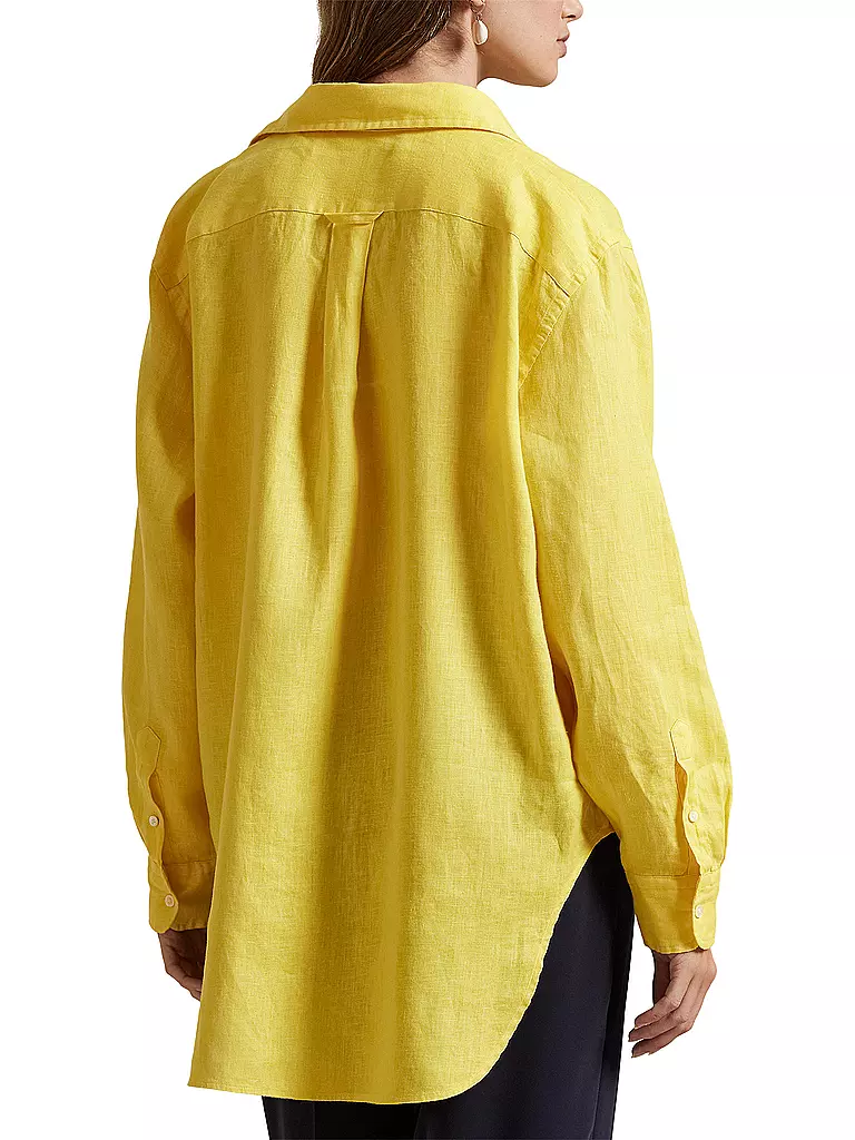 POLO RALPH LAUREN | Blusa de lino | Amarillo