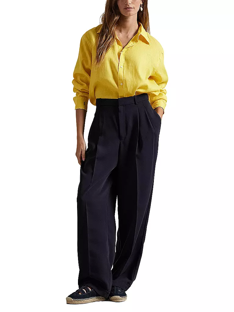 POLO RALPH LAUREN | Blusa de lino | Amarillo
