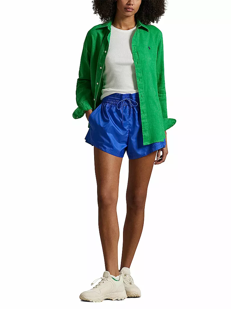 POLO RALPH LAUREN | Blusa de lino | Verde