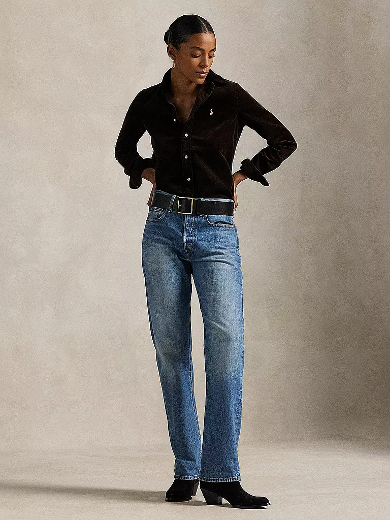 POLO RALPH LAUREN | Blusa de pana | Marrón