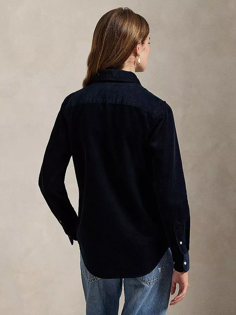 POLO RALPH LAUREN | Blusa de pana | Azul oscuro