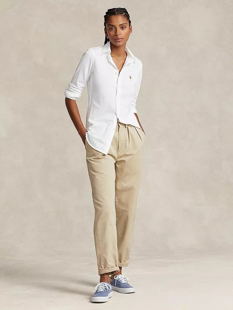 POLO RALPH LAUREN | Blusa Skinny Fit HEIDI | Blanco