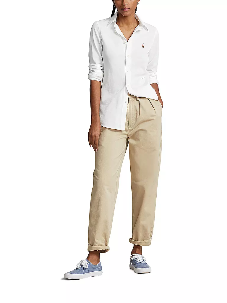 POLO RALPH LAUREN | Blusa Skinny Fit HEIDI | Blanco