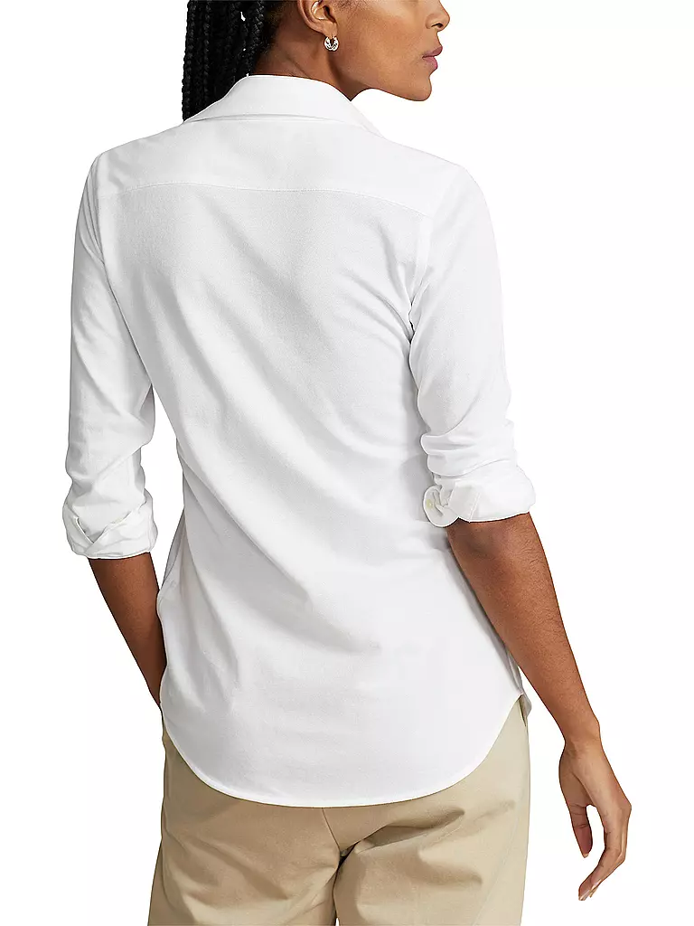 POLO RALPH LAUREN | Blusa Skinny Fit HEIDI | Blanco
