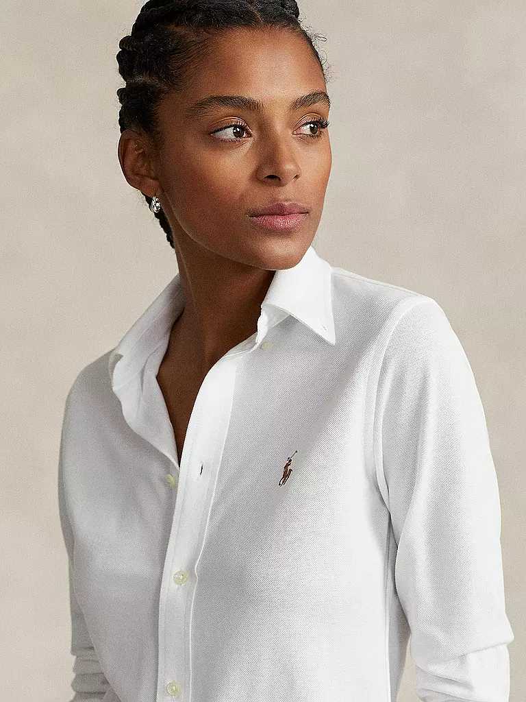 POLO RALPH LAUREN | Blusa Skinny Fit HEIDI | Blanco