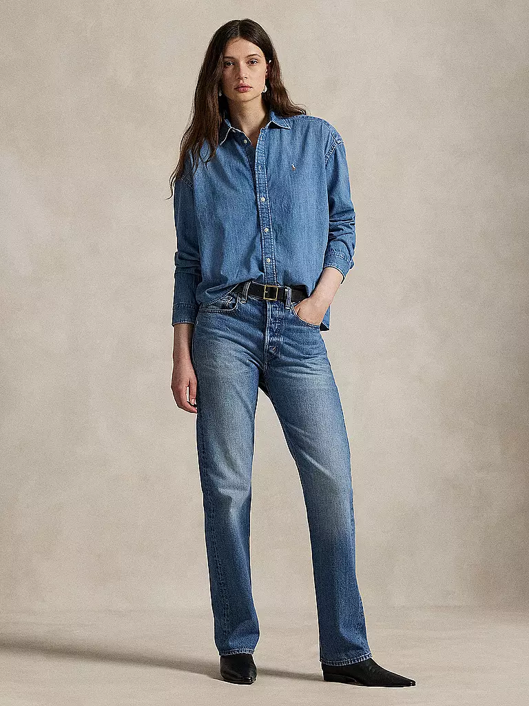 POLO RALPH LAUREN | Blusa vaquera | Azul