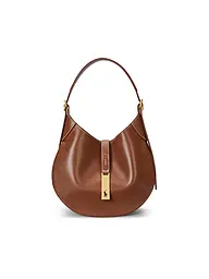 POLO RALPH LAUREN | Bolso de cuero - Bolso de hombro pequeño | Marrón