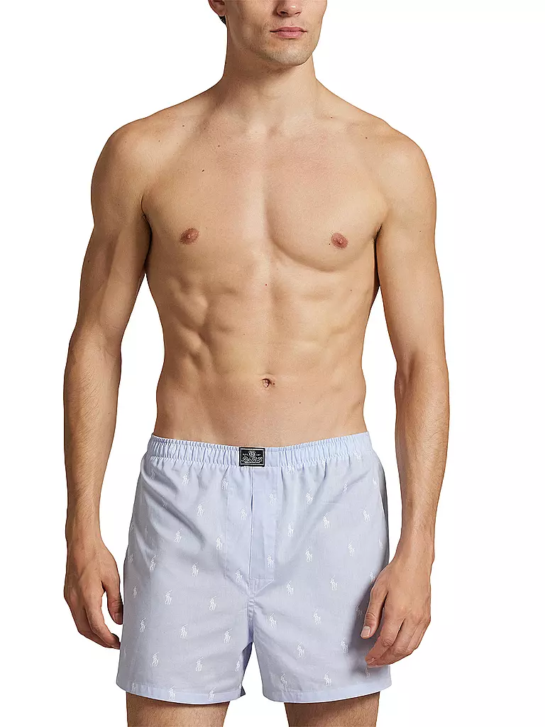POLO RALPH LAUREN | Boxershorts Paquete de 3 azul aop | Azul